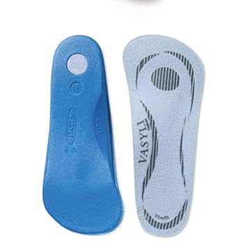 Custom Extended Slimfit Insoles, Medium, Ideal for Women's Shoes, Built-In Metatarsal Raise, Heat Moldable Insole, Reduced Rearfoot Angle, Corrective Metatarsal Alignment, Effective Pain Relief