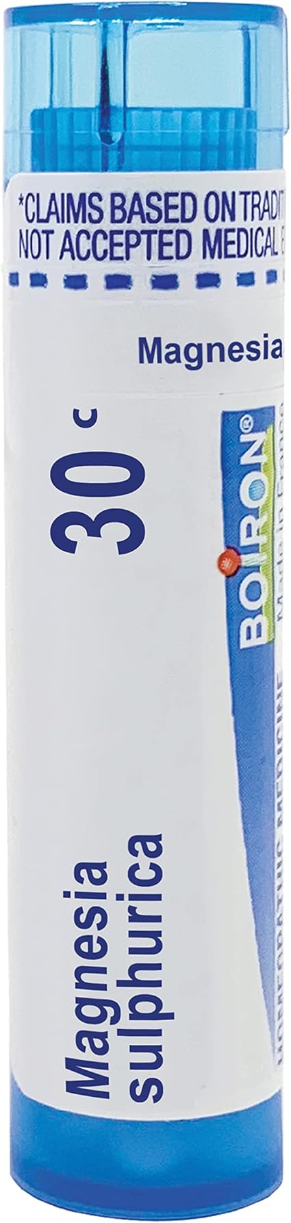 Boiron Magnesia Sulphurica 30C Md 80 Pellets for Irritability or Itchy Skin Rash