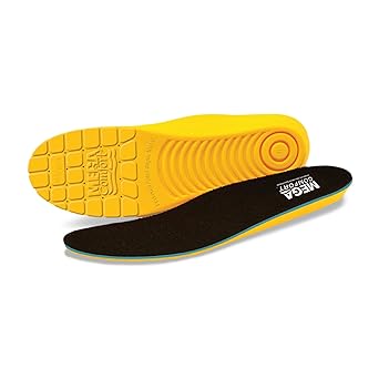 MEGAComfort Personal Anti-Fatigue Mat Shoe Inserts, Size M6/W8, Memory Foam Insoles and Shock Absorption, Ergonomically Designed, Reduce Pain and Improve Balance