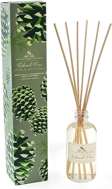 Soap & Paper Factory Roland Pine 3.65 oz Reed Diffuser