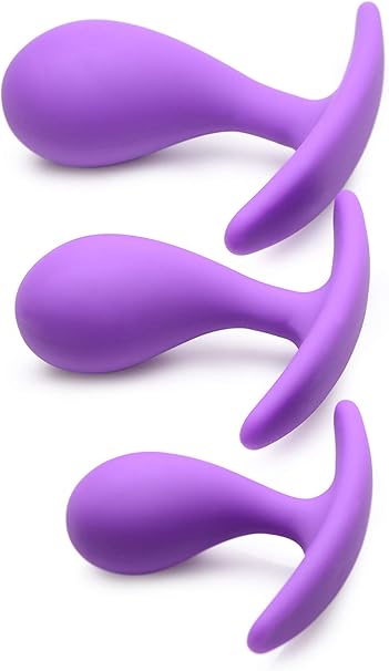 Lynx Silicone Anal Trainer Set - Lavender