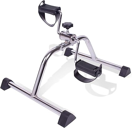 Carex Under Desk Pedal Exerciser - Compact Exercise Equipment for Arms and Legs - Great for Elderly, Seniors, Disabled or Office Use