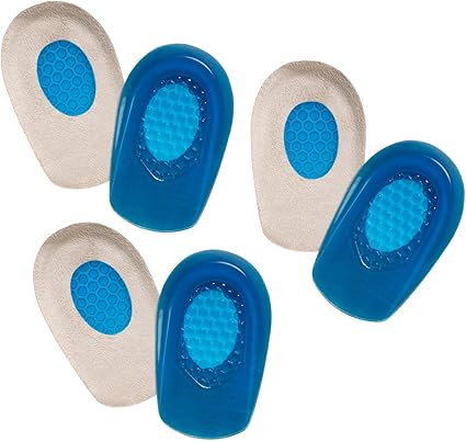 Heel Pad Women, Fits All, 3 Pairs