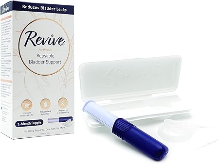 Revive Bladder Support for Women | Discreetly Control Leaks for up to 12 Hours | Supports Stress Incontinence | Comfortable Alternative to Pads & Liners, Reusable & Easy-to-Use | 1 Pack, 31 Day Supply