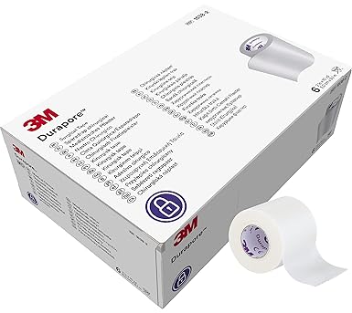 3M™ Durapore™ Surgical Tape 1538-2, 2 inch x 10 yard (5cm x 9,1m), 6 Rolls/Box