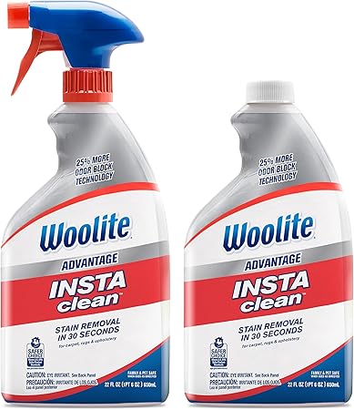 Bissell Woolite Advantage INSTAclean (Pack of 2) | 44.0 Fl Oz