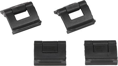 Cigar Caddy HUM-CCL- Replacement latches, Black (Pack of 4)