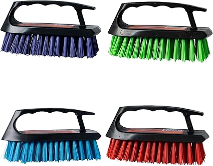 ETERNA Multipurpose Scrub Brush, Heavy Duty All Purpose Scrub Brush for Cleaning Bathroom, Shower, Decks, Floor, Tile, Grout and Concrete (1 Unit Included)