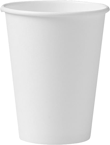 Solo 412WN-2050 12 oz White SSP Paper Hot Cup (Case of 1000)