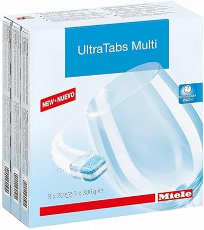 Miele All in 1 Tabs Dishwasher Tablets (Pack of 60) | per Box