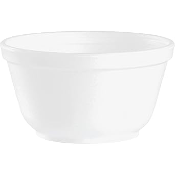 Dart 10 oz Insulated Foam Hot/Cold Bowl, 10B20 (1,000 Count),White