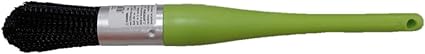 Forney 70508 Parts Cleaning Brush, Carbon Steel with Plastic Handle, 10-1/2-Inch,Green