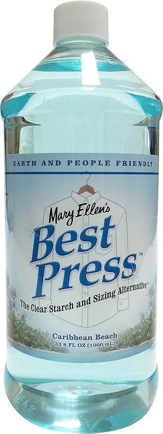 Mary Ellen Products Best Press Starch Alternative, Caribbean, 33 Fl Oz