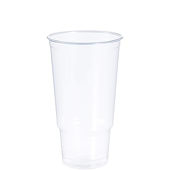 Dart 32P 32 oz Clear Pedestal Polypro Cup (Case of 500)