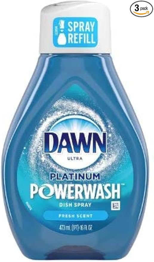 P.G Dawn Platinum Powerwash Fresh Scent Refill (Pack of 3)