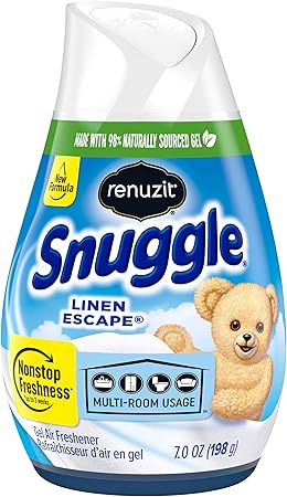 Renuzit Renuzit Snuggle Gel air freshener, Linen Escape, 7 Ounce, 1 Count