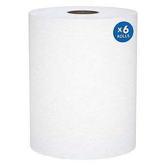 Scott® Universal 100% Recycled Fiber Hard Roll Towels (56158), with Absorbency Pockets™, 1.5