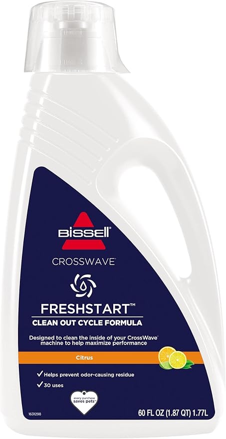 Bissell FreshStart CrossWave Cleanout Formula, 60oz., 3557