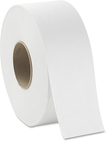 Georgia-Pacific Pacific Blue Basic 2-Ply Jumbo Jr. 9'' Toilet Paper by GP PRO (Georgia-Pacific),12798,1,000 Linear Feet per Roll,8 Rolls Per Case