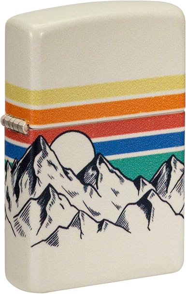 Zippo Mountain Design 540 Color Pocket Lighter