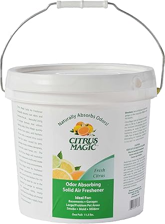 Citrus Magic Odor Absorbing Solid Air Freshener, Fresh Citrus, 11.5-Pound