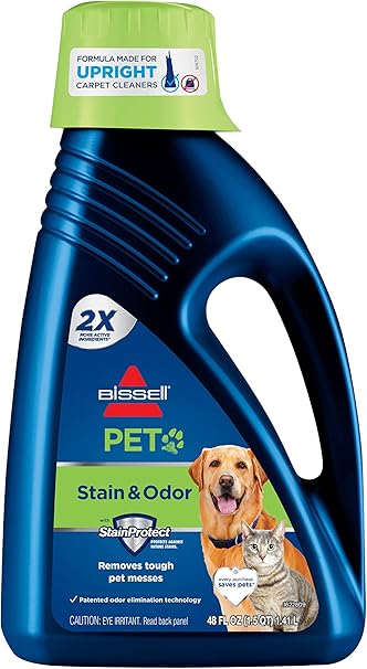 Bissell Pet Stain & Odor Full Size Machine Formula (Pack of 1) | 48 ounces