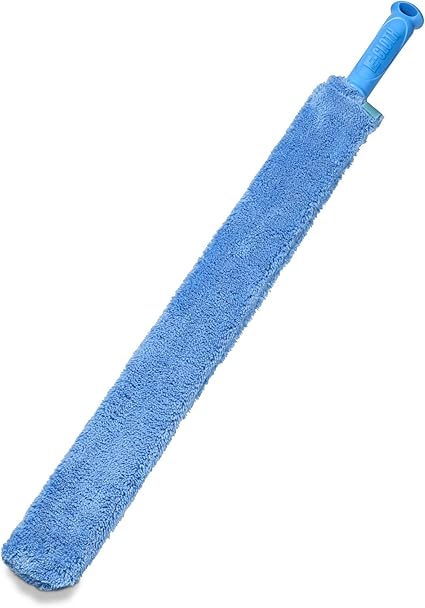 E-Cloth Cleaning & Dusting Wand, Premium Microfiber Dusters for Cleaning, 100 Wash Guarantee, Blue, 1 Pack