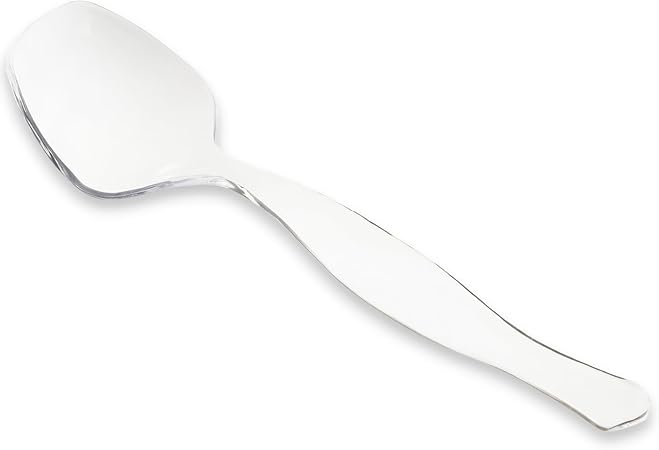 Plastic Serving Spoon | Clear | 1 Pc.