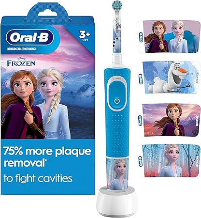 Oral-B Kids Electric Toothbrush Featuring Disney's Frozen for Kids 3+