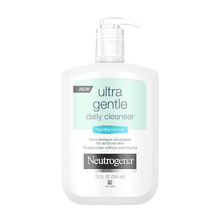 Ultra Gentle Daily Cleanser by Neutrogena, 12 Ounces (Pack of 1)