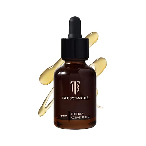 True Botanicals - Chebula Active Serum | Non-Toxic, Cruelty-Free | Anti-Aging Serum | Hyaluronic Acid | Targets Fine Lines & Wrinkles for All Skin Types | MADE Safe (1 fl oz | 30 ml)