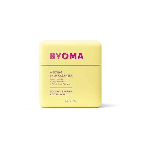 BYOMA Melting Balm Cleansing Balm, 2.12 oz (Pack of 1) | Skin Barrier Repair | Sensitive Skin, All Skin Types | Deeply Hydrated Skin, No Oily Residue | Tri-Ceramide