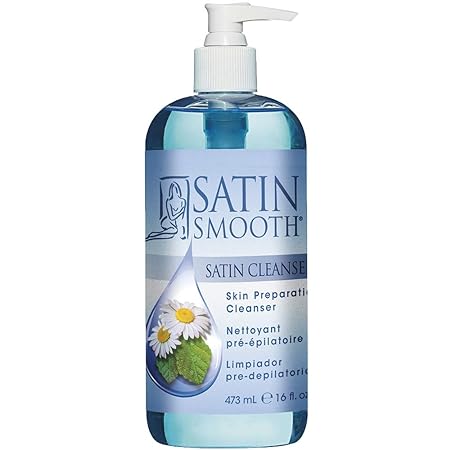 SATIN SMOOTH Skin Preparation Cleanser, 16 oz (Pack of 1)