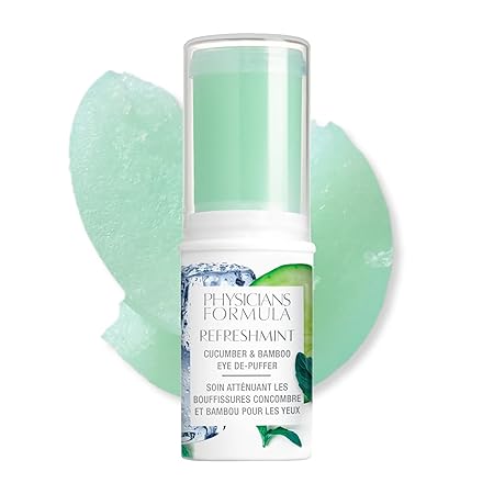 Physicians Formula RefreshMint Cucumber & Bamboo Under Eye Cream, 13 milliliters (Pack of 1) | for Dark Circles and Puffiness | Dermatologist Tested