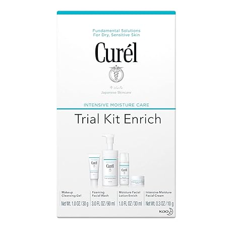 Curel Japanese Skin Care Travel Size Face Wash, 0.04 kilograms (Pack of 1) | for Dry, Sensitive Skin