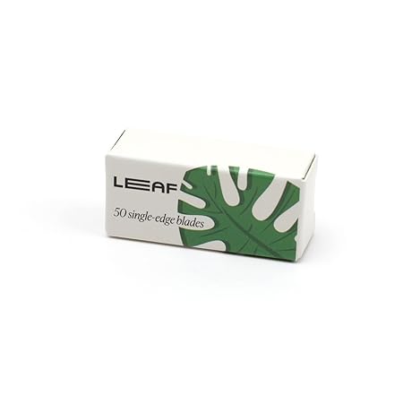 Leaf Shave | Single-Edge Safety Razor Blades - 50 Count