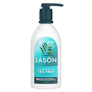 JASON Tea Tree Purifying Body Wash, 30 Fluid Ounces (Pack of 1) | For a Gentle Feeling Clean