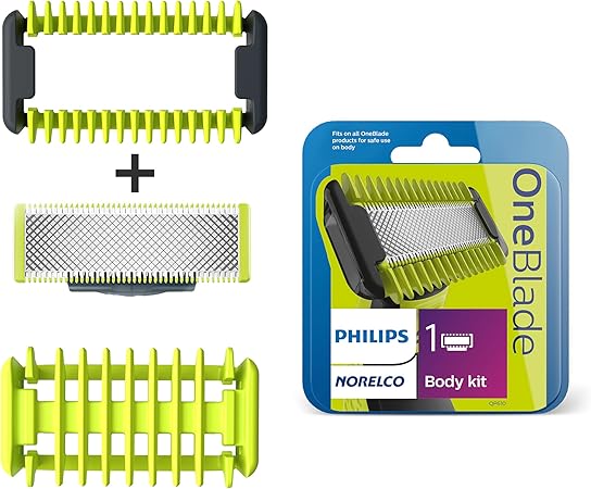 Philips Norelco Genuine OneBlade Replacement Blade Body Kit, QP610/80