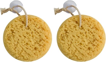 Evriholder Foam Body Sponge for Exfoliating Large Scrubber for a Relaxing Shower or Bath, Pack of 2