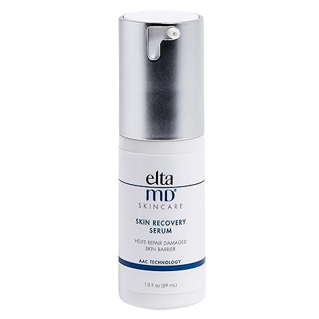 EltaMD Skin Recovery Face Serum, Redness Relief for Face, Visibly Reduces Redness in 24 Hours, 1.0 oz Pump