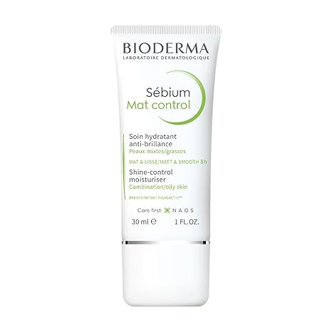 Bioderma Sébium Mat control Shine-Control Moisturizer, 30 milliliters (Pack of 1)