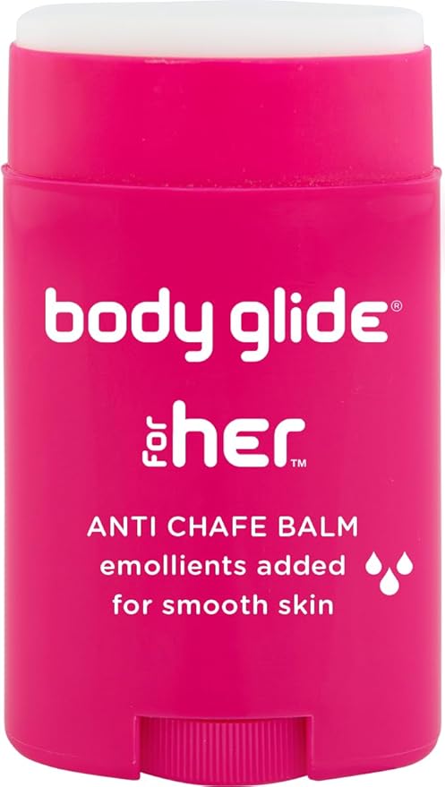 BodyGlide For Her Anti Chafe Balm - Chafing stick, 1.5 Oz (Pack of 1) | chest, bra, butt, groin, arm, thigh