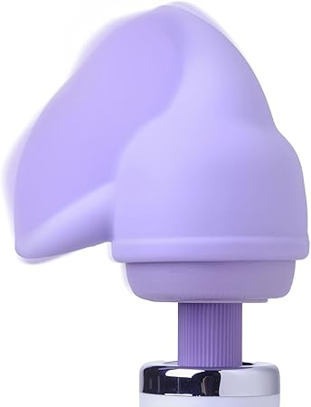 Flutter Wand Massager Attachment, Purple, 1 Count (Pack of 1) (AC521)