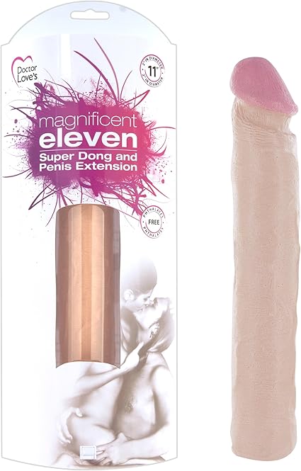 Deeva Toys Doctor Love's Magnificent Eleven Super Dong and Penis Extension, 11