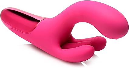 Bang! 10X Triple Motor Rabbit G-Spot Vibrator for Women. Sex Toys for Female Pleasure & Toys for Adults. Premium Silicone Vibrating Stimulator, Waterproof & Rechargeable - USB Cable Included - Pink