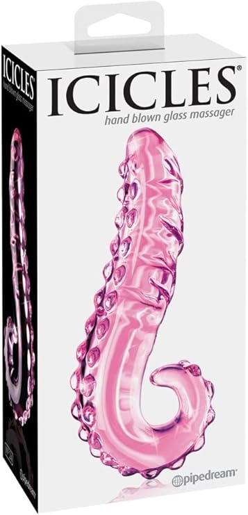 Icicles #24 Hand Blown Glass Massager