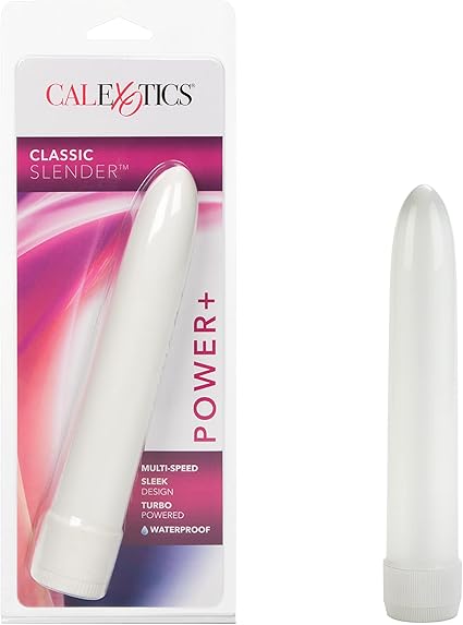 CalExotics Classic Chic Vibrator, Slimline, 7