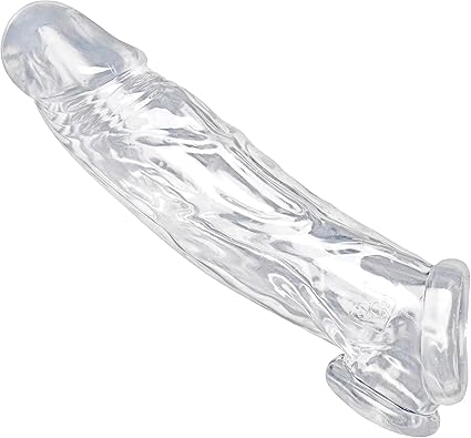 Size Matters Realistic Clear Penis Enhancer and Ball Stretcher