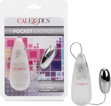 CalExotics Novelties Pocket Exotics Silver Bullet