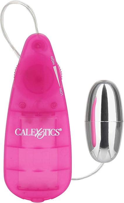 CalExotics Novelties Slim Teardrop Bullet, Pink